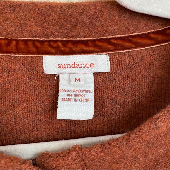 Sundance Lambswool Embellished Button Up C… - Picture 2 of 3